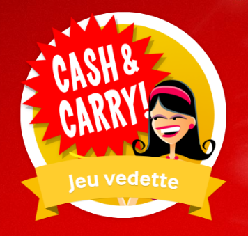 Cash & Carry : Jeu de la semaine cette fin novembre sur Mycasino